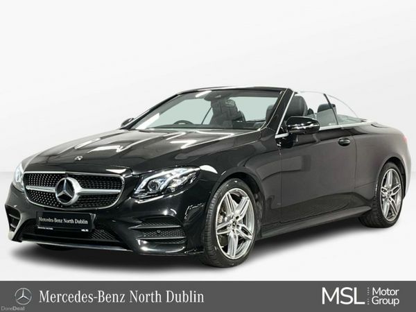 Mercedes-Benz E-Class Convertible, Diesel, 2019, Black