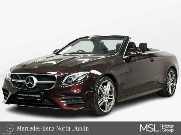 Mercedes-Benz E-Class Convertible, Diesel, 2019, Red
