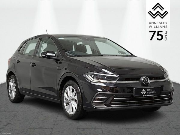 Volkswagen Polo Hatchback, Petrol, 2023, Black