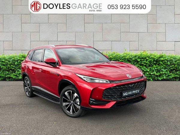 MG HS SUV, Petrol Plug-in Hybrid, 2026, Red