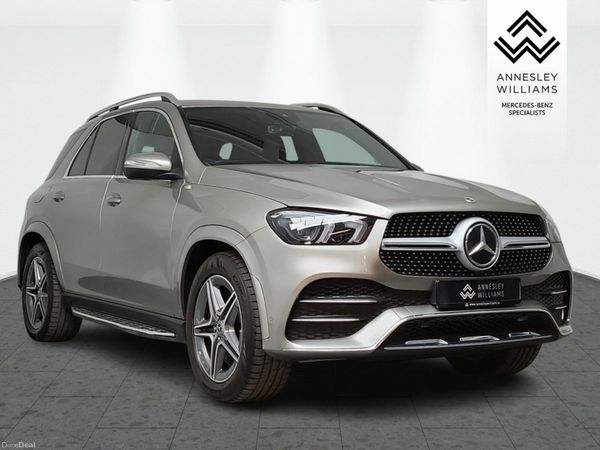 Mercedes-Benz GLE SUV, Diesel Plug-in Hybrid, 2022, Silver