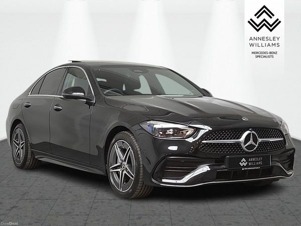 Mercedes-Benz C-Class Saloon, Petrol Plug-in Hybrid, 2025, Black