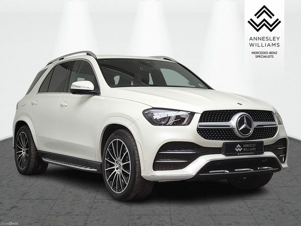 Mercedes-Benz GLE SUV, Diesel Plug-in Hybrid, 2022, White