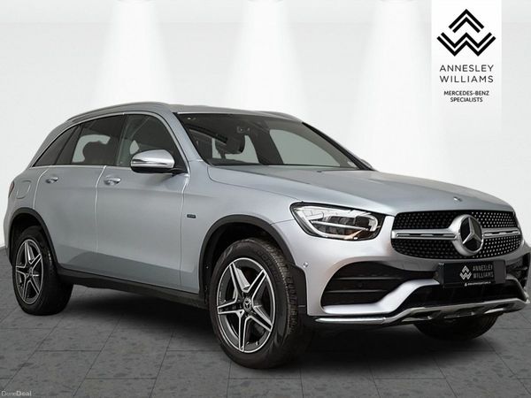 Mercedes-Benz GLC SUV, Diesel Plug-in Hybrid, 2021, Silver
