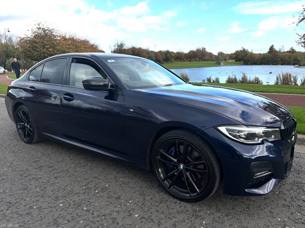 BMW 3-Series Saloon, Petrol Hybrid, 2020, Blue