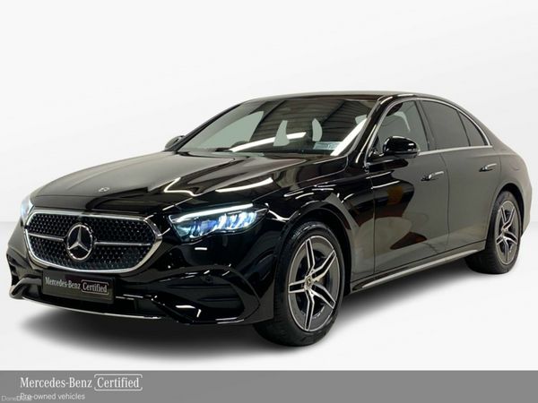 Mercedes-Benz E-Class Saloon, Petrol Plug-in Hybrid, 2025, Black