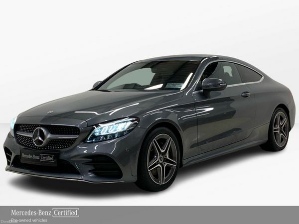 Mercedes-Benz C-Class Coupe, Petrol, 2022, Grey