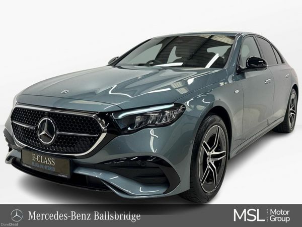 Mercedes-Benz E-Class Saloon, Petrol Plug-in Hybrid, 2026, Silver