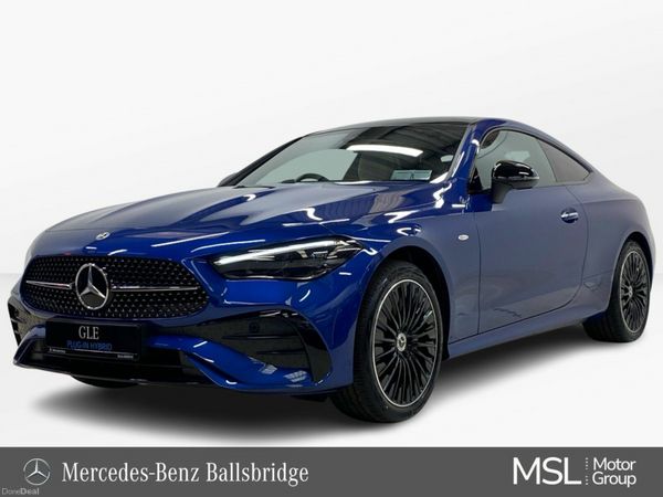 Mercedes-Benz CLE Coupe, Petrol Plug-in Hybrid, 2026, Blue