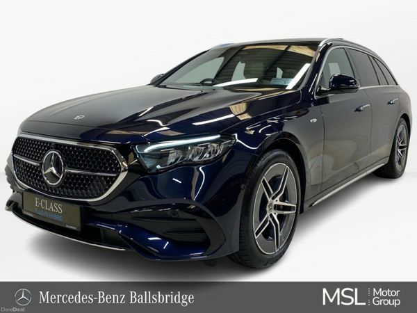 Mercedes-Benz E-Class Estate, Petrol Plug-in Hybrid, 2026, Blue