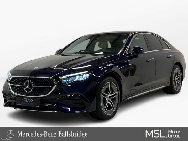 Mercedes-Benz E-Class Saloon, Diesel Plug-in Hybrid, 2026, Blue