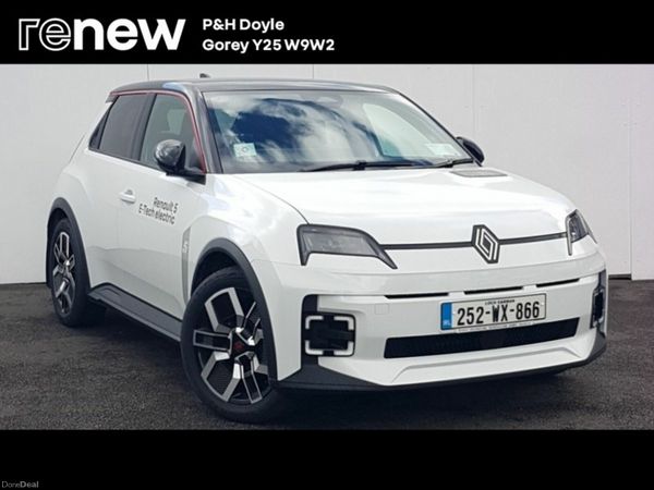 Renault 5 Hatchback, Electric, 2025, White