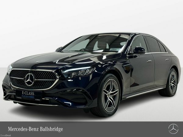 Mercedes-Benz E-Class Saloon, Diesel Plug-in Hybrid, 2026, Blue