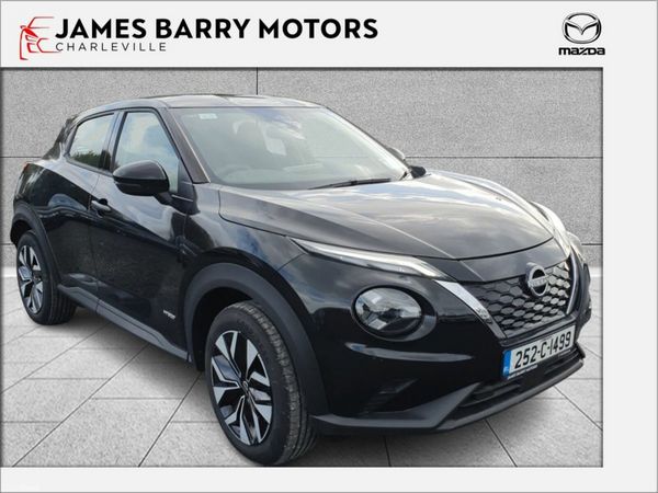 Nissan Juke SUV, Petrol Hybrid, 2025, Black