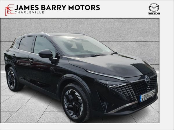 Nissan Qashqai MPV, Petrol Hybrid, 2025, Black