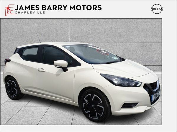 Nissan Micra Hatchback, Petrol, 2023, White