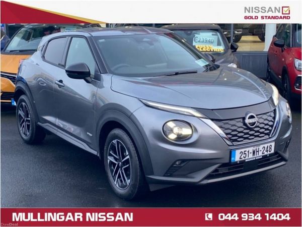 Nissan Juke SUV, Petrol Hybrid, 2025, Grey