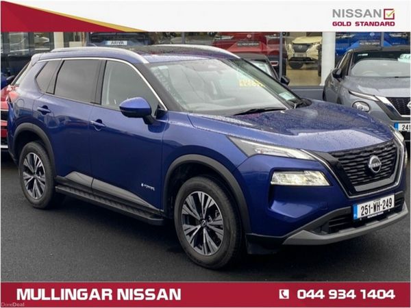 Nissan X-Trail SUV, Petrol Hybrid, 2025, Blue