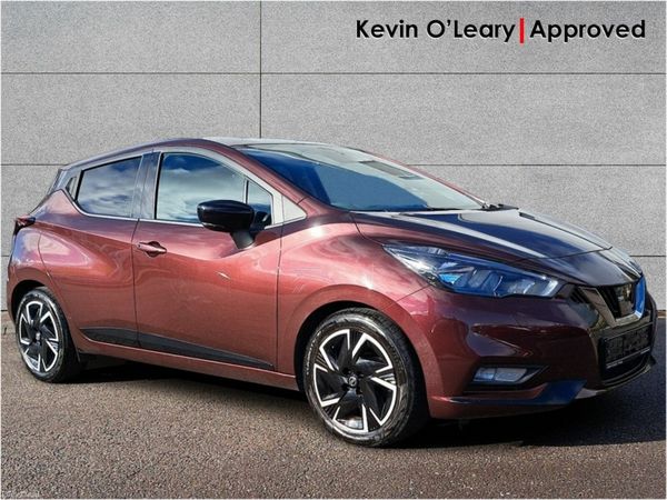 Nissan Micra Hatchback, Petrol, 2022, Red