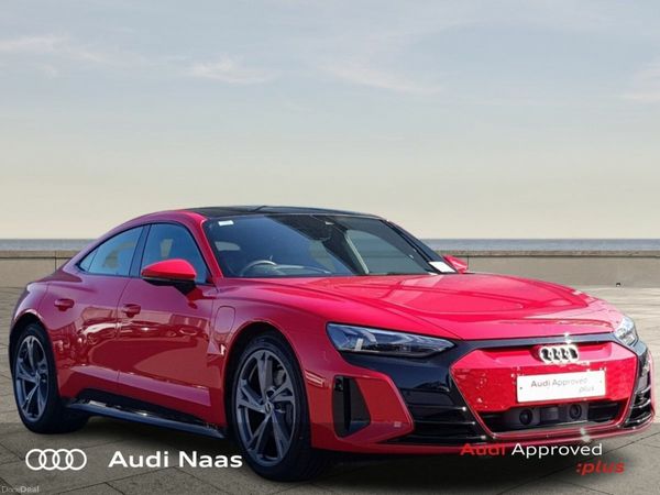 Audi e-tron GT quattro Hatchback, Electric, 2023, Red