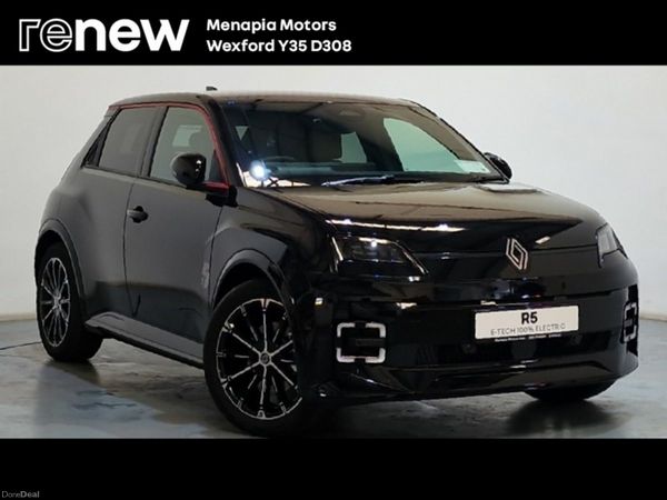 Renault 5 E-Tech Hatchback, Electric, 2025, Black