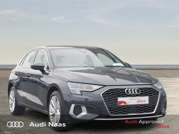 Audi A3 Hatchback, Petrol Plug-in Hybrid, 2021, Grey