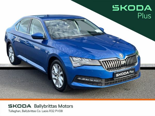 Skoda Superb Saloon, Diesel, 2022, Blue