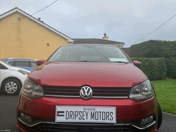 Volkswagen Polo Hatchback, Petrol, 2017, Red