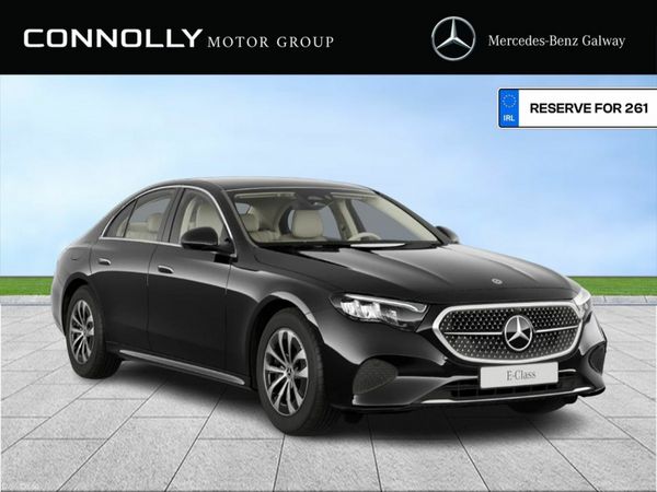 Mercedes-Benz E-Class Saloon, Diesel, 2026, Black