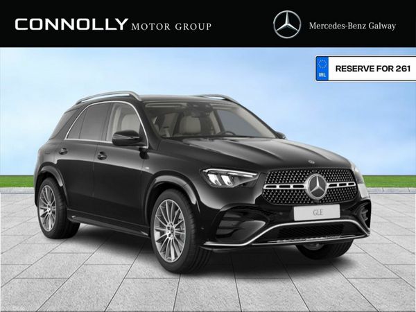 Mercedes-Benz GLE SUV, Diesel Plug-in Hybrid, 2026, Black