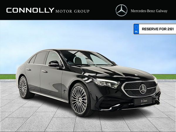 Mercedes-Benz E-Class Saloon, Diesel Plug-in Hybrid, 2026, Black