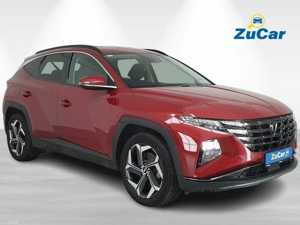 Hyundai Tucson SUV, Petrol Plug-in Hybrid, 2021, Red