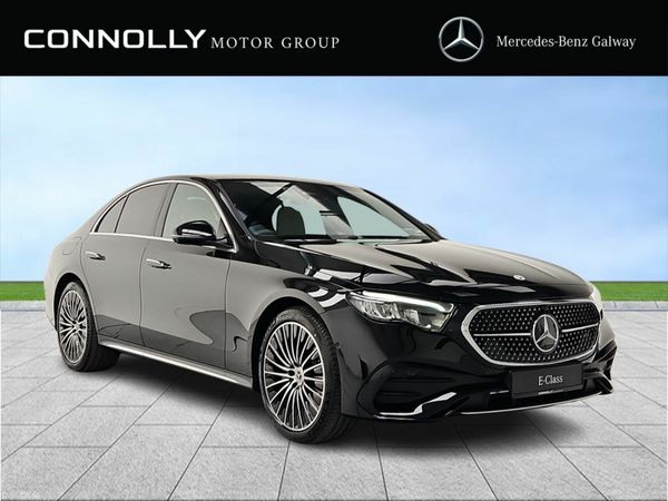 Mercedes-Benz E-Class Saloon, Diesel Plug-in Hybrid, 2026, Black