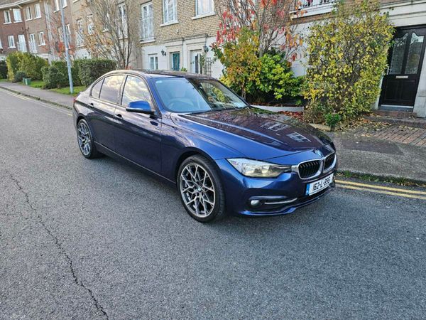 BMW 3-Series Saloon, Diesel, 2016, Blue