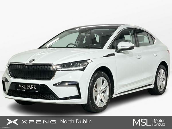 Skoda Enyaq SUV, Electric, 2023, White