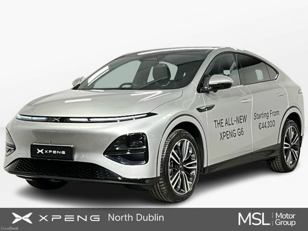 XPeng G6 SUV, Electric, 2026, Silver