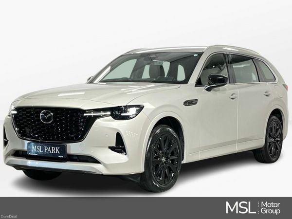 Mazda CX-80 SUV, Petrol Plug-in Hybrid, 2025, Brown