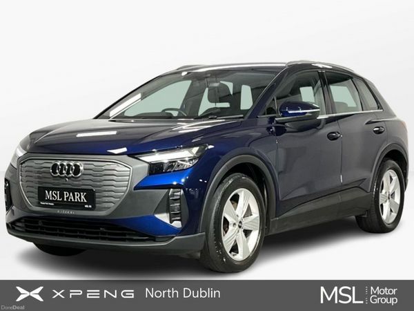 Audi Q4 e-tron SUV, Electric, 2022, Blue