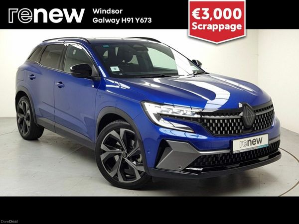 Renault Austral SUV, Petrol Hybrid, 2024, Blue