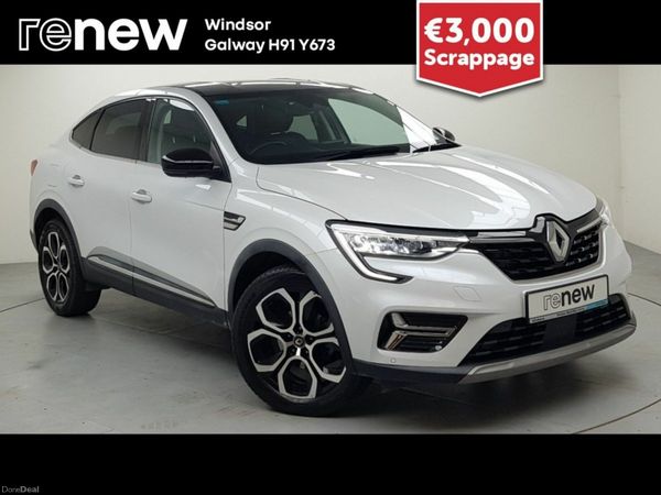 Renault Arkana Hatchback, Petrol, 2023, White