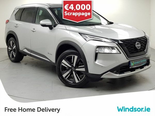 Nissan X-Trail SUV, Petrol Hybrid, 2023, Grey