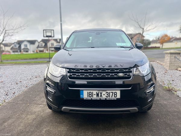 Land Rover Discovery Sport SUV, Diesel, 2018, Black