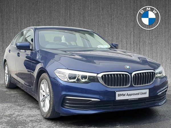BMW 5-Series Saloon, Diesel, 2020, Blue