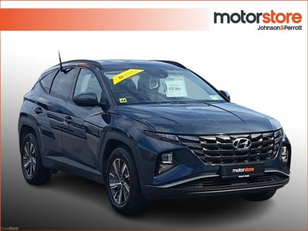 Hyundai Tucson SUV, Petrol Hybrid, 2023, Blue