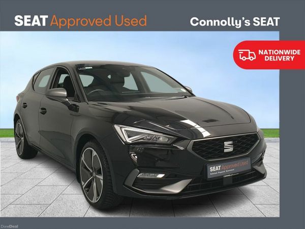 SEAT Leon Hatchback, Petrol Plug-in Hybrid, 2021, Black
