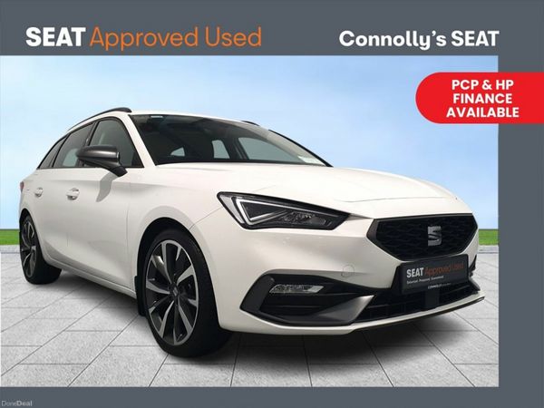 SEAT Leon Estate, Diesel, 2021, White