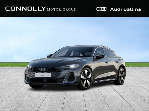 Audi A5 Saloon, Petrol Hybrid, 2026, Grey