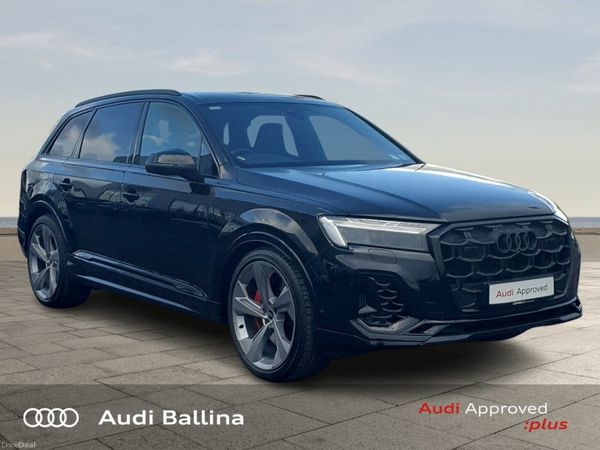 Audi Q7 SUV, Petrol Plug-in Hybrid, 2024, Black