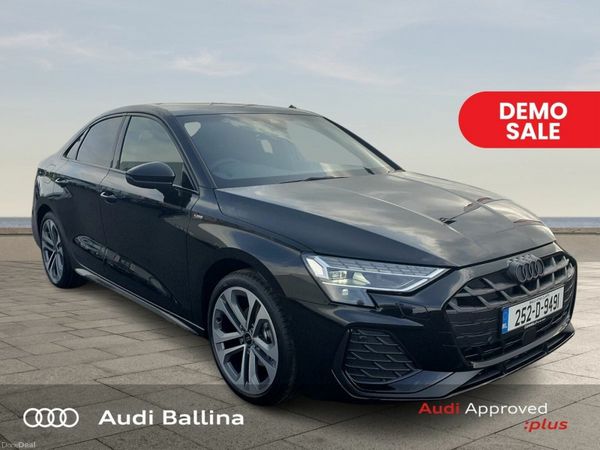 Audi A3 Saloon, Diesel, 2025, Black
