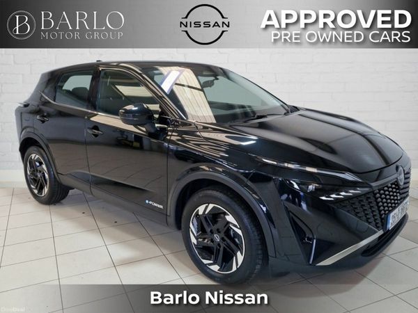 Nissan Qashqai MPV, Petrol Hybrid, 2025, Black